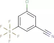 3-Chloro-5-(pentafluorosulfur)benzonitrile