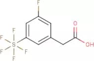 3-Fluoro-5-(pentafluorosulfur)phenylacetic acid