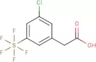 3-Chloro-5-(pentafluorosulfur)phenylacetic acid
