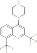 2,8-Bis(trifluoromethyl)-4-(piperazin-1-yl)quinoline