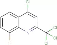 4-Chloro-8-fluoro-2-trichloromethylquinoline