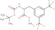 3-[3,5-Bis(trifluoromethyl)phenyl]-2-tert-butoxycarbonylaminopropionic acid methyl ester