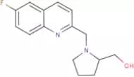 {1-[(6-Fluoroquinolin-2-yl)methyl]pyrrolidin-2-yl}methanol