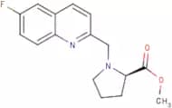 Methyl (2R)-1-[(6-fluoroquinolin-2-yl)methyl]pyrrolidine-2-carboxylate