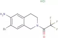 [7-Bromo-2-(trifluoroacetyl)isoquinolin-6-yl]amine hydrochloride