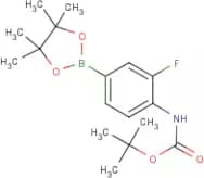 tert-Butyl 2-fluoro-4-(4,4,5,5-tetramethyl-1,3,2-dioxaborolan-2-yl)phenylcarbamate