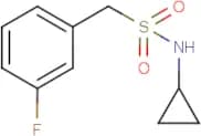 N-Cyclopropyl-1-(3-fluorophenyl)methanesulfonamide