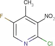 2-Chloro-5-fluoro-3-nitro-4-picoline