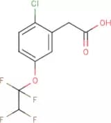 2-Chloro-5-(1,1,2,2-tetrafluoroethoxy)phenylacetic acid