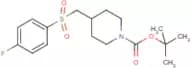 4-(4-Fluoro-benzenesulfonylmethyl)-piperidine-1-carboxylic acid tert-butyl ester