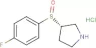 (S)-3-(4-Fluoro-benzenesulfinyl)-pyrrolidine hydrochloride