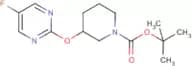 3-(5-Fluoro-pyrimidin-2-yloxy)-piperidine-1-carboxylic acid tert-butyl ester