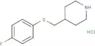 4-(4-Fluoro-phenylsulfanylmethyl)-piperidine hydrochloride