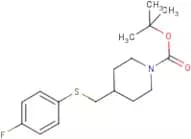 4-(4-Fluoro-phenylsulfanylmethyl)-piperidine-1-carboxylic acid tert-butyl ester