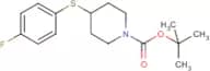 4-(4-Fluoro-phenylsulfanyl)-piperidine-1-carboxylic acid tert-butyl ester
