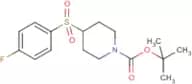 4-(4-Fluoro-benzenesulfonyl)-piperidine-1-carboxylic acid tert-butyl ester