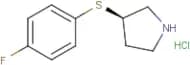 (R)-3-(4-Fluoro-phenylsulfanyl)-pyrrolidine hydrochloride