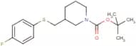 3-(4-Fluoro-phenylsulfanylmethyl)-piperidine-1-carboxylic acid tert-butyl ester
