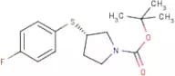 (S)-3-(4-Fluoro-phenylsulfanyl)-pyrrolidine-1-carboxylic acid tert-butyl ester