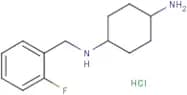 N-(2-Fluoro-benzyl)-cyclohexane-1,4-diamine hydrochloride