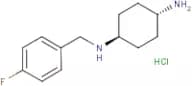 (1R,4R)-N1-(4-Fluoro-benzyl)-cyclohexane-1,4-diamine  hydrochloride