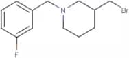 3-Bromomethyl-1-(3-fluoro-benzyl)-piperidine