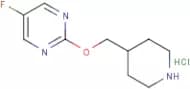 5-Fluoro-2-(piperidin-4-ylmethoxy)-pyrimidine hydrochloride