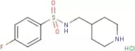 4-Fluoro-N-piperidin-4-ylmethyl-benzenesulfonamide hydrochloride