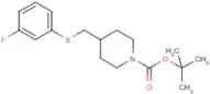 4-(3-Fluoro-phenylsulfanylmethyl)-piperidine-1-carboxylic acid tert-butyl ester