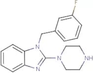 1-(3-Fluoro-benzyl)-2-piperazin-1-yl-1H-benzoimidazole