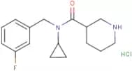 Piperidine-3-carboxylic acid cyclopropyl-(3-fluoro-benzyl)-amide hydrochloride