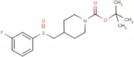 4-(3-Fluoro-benzenesulfinylmethyl)-piperidine-1-carboxylic acid tert-butyl ester
