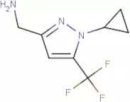 3-(Aminomethyl)-1-(cyclopropyl)-5-(trifluoromethyl)-1H-pyrazole