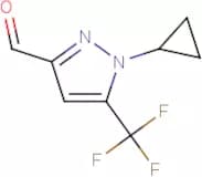 1-(Cyclopropyl)-5-(trifluoromethyl)-1H-pyrazole-3-carbaldehyde