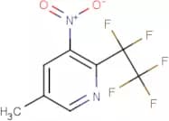 5-Methyl-3-nitro-2-(pentafluoroethyl)pyridine