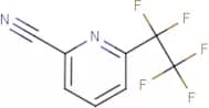 6-(Pentafluoroethyl)pyridine-2-carbonitrile