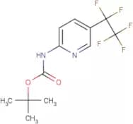 tert-Butyl [5-(pentafluoroethyl)pyridin-2-yl]carbamate