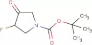 4-Fluoropyrrolidin-3-one, N-BOC protected