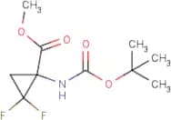 N-t-BOC-2,2-Difluoro-1-Amino-1-Cyclopropanecarboxylic Acid Methyl Ester