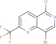 8-Bromo-5-chloro-2-(trifluoromethyl)-1,6-naphthyridine