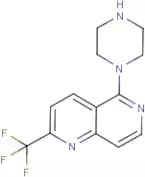 5-Piperazin-1-yl-2-(trifluoromethyl)-1,6-naphthyridine