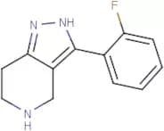 3-(2-Fluorophenyl)-4,5,6,7-tetrahydro-2H-pyrazolo[4,3-c]pyridine