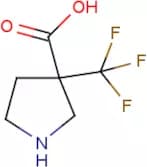 3-(Trifluoromethyl)pyrrolidine-3-carboxylic acid