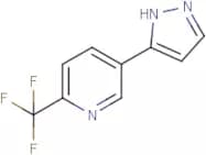 5-(1H-Pyrazol-5-yl)-2-(trifluoromethyl)pyridine