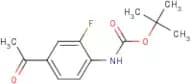 tert-Butyl (4-acetyl-2-fluorophenyl)carbamate