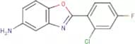 2-(2-Chloro-4-fluorophenyl)-1,3-benzoxazol-5-amine