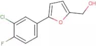 [5-(3-Chloro-4-fluorophenyl)furan-2-yl]methanol