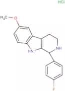 1-(4-Fluorophenyl)-6-methoxy-2,3,4,9-tetrahydro-1H-b-carboline hydrochloride