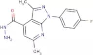 1-(4-Fluorophenyl)-3,6-dimethyl-1H-pyrazolo[3,4-b]pyridine-4-carbohydrazide