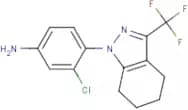 3-Chloro-4-[3-(trifluoromethyl)-4,5,6,7-tetrahydro-1H-indazol-1-yl]aniline